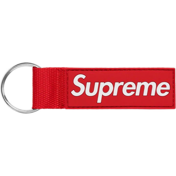Supreme Webbing Keychain “Red”