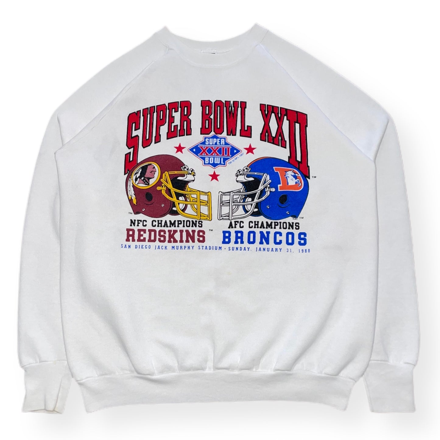 1988 | Super Bowl XXII Crewneck