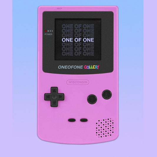 Oneofonegallery x Game Boy Color Canvas